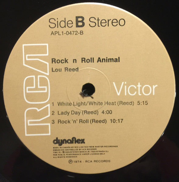 Lou Reed – Rock N Roll Animal (Used vinyl)