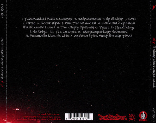 El-P – I'll Sleep When You're Dead (Used CD)