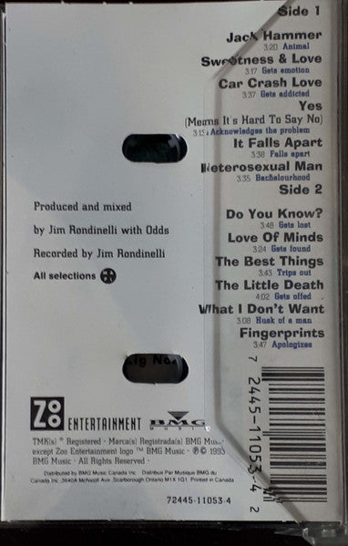 Odds – Bedbugs (Used cassette)