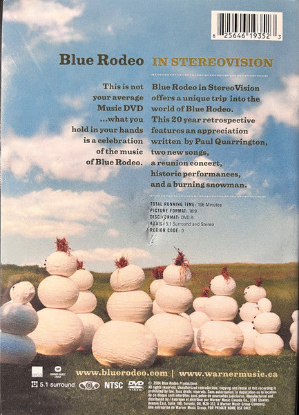 Blue Rodeo – In Stereovision (Used DVD)