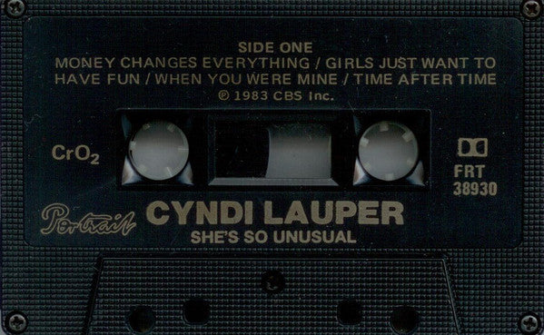 Cyndi Lauper – She's So Unusual (Used cassette)