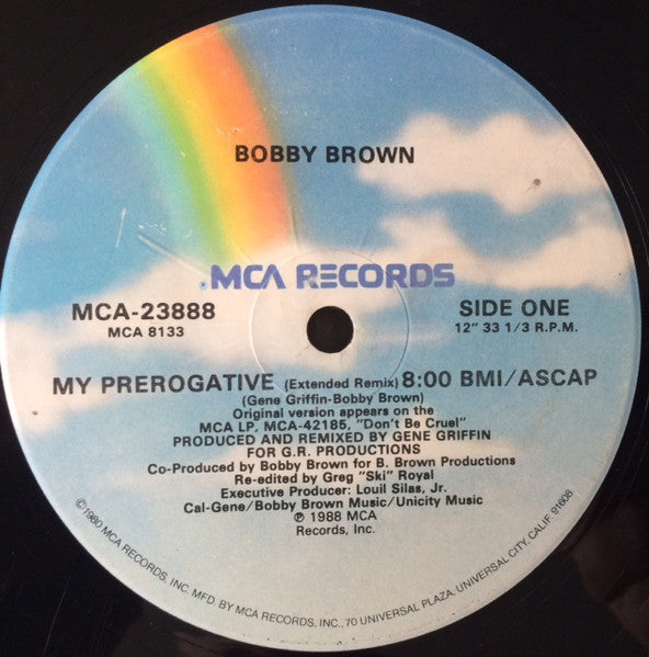 Bobby Brown – My Prerogative (Used vinyl)