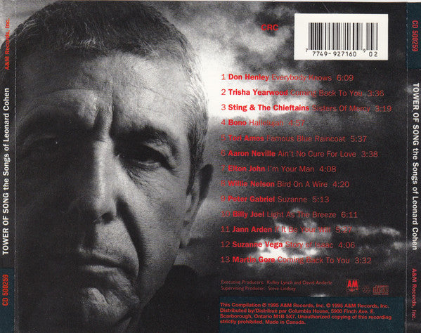 Various – Tower Of Song (The Songs Of Leonard Cohen) (Used CD)