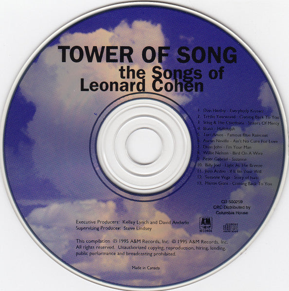 Various – Tower Of Song (The Songs Of Leonard Cohen) (Used CD)