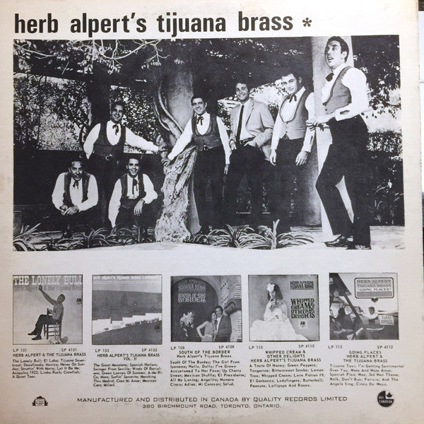 Herb Alpert's Tijuana Brass – Whipped Cream & Other Delights (Used vinyl)