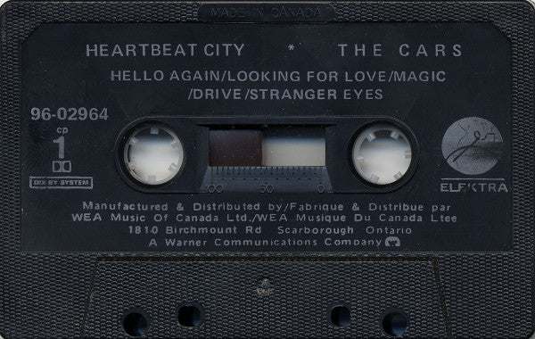 The Cars – Heartbeat City (Used cassette)