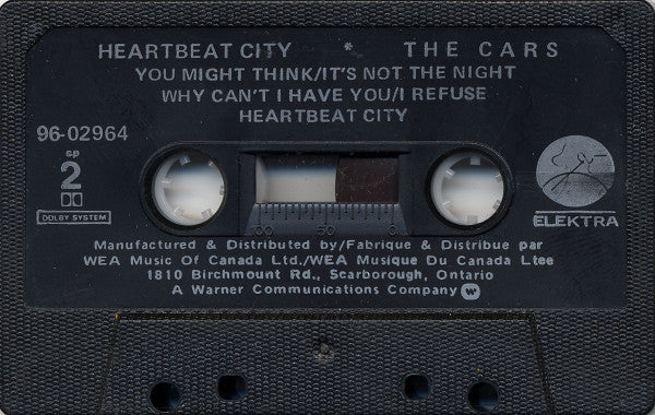The Cars – Heartbeat City (Used cassette)