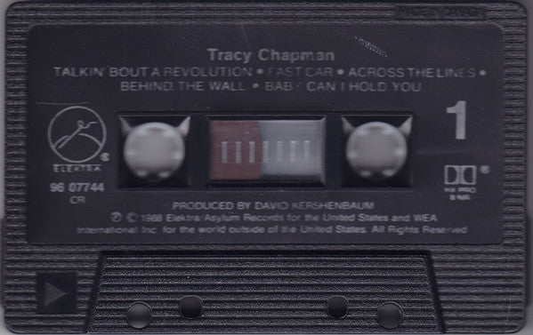 Tracy Chapman – Tracy Chapman (Used cassette)