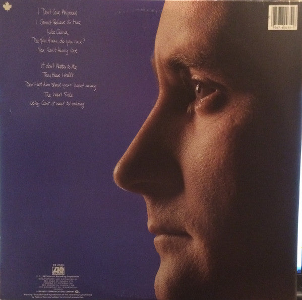 Phil Collins – Hello, I Must Be Going (Used vinyl)