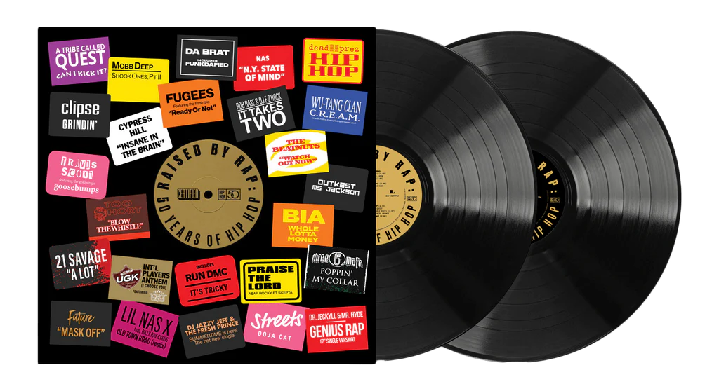 Raised by Rap: 50 Years of Hip Hop (2 LP - New vinyl)