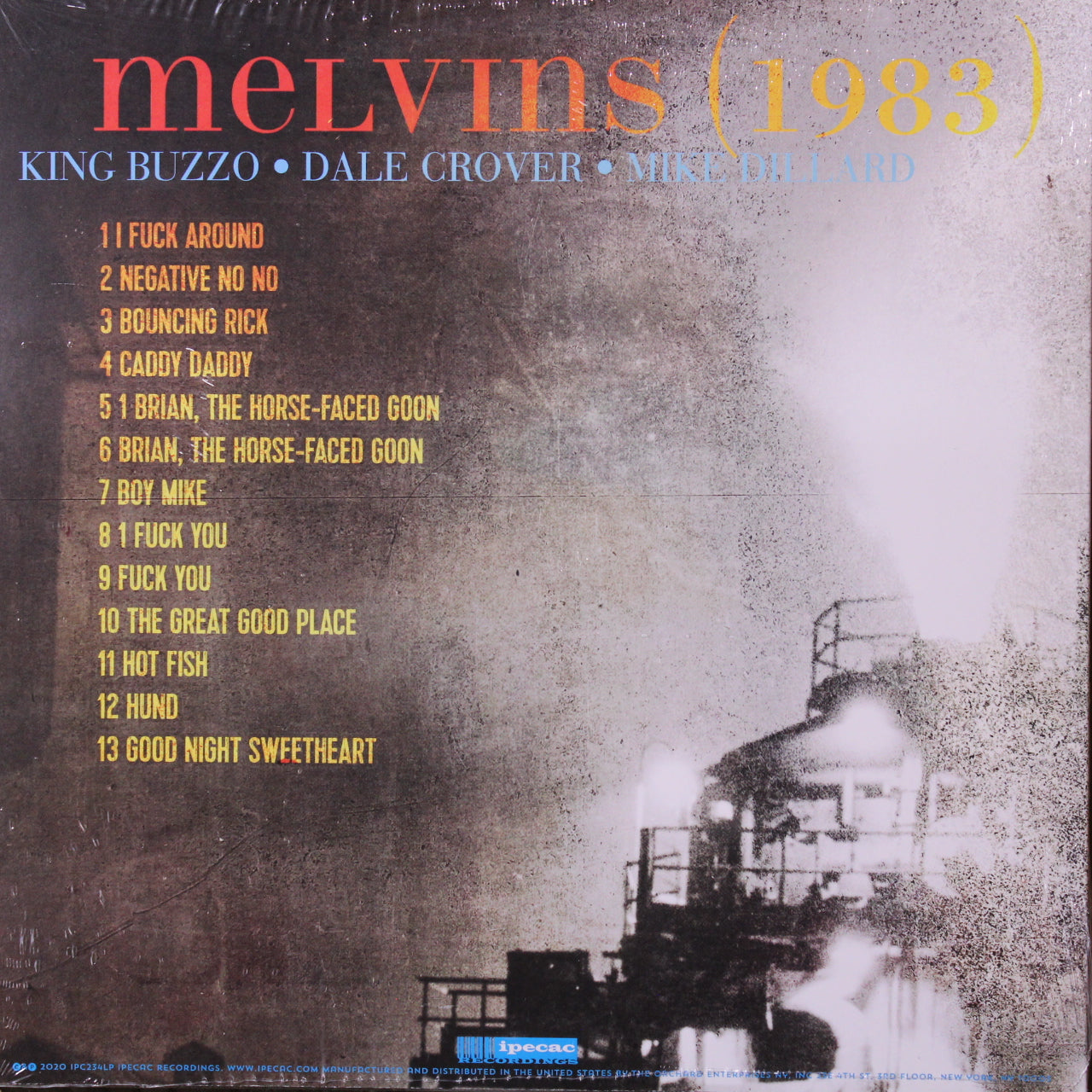 Melvins Working With God - Special Black Vinyl (New vinyl)