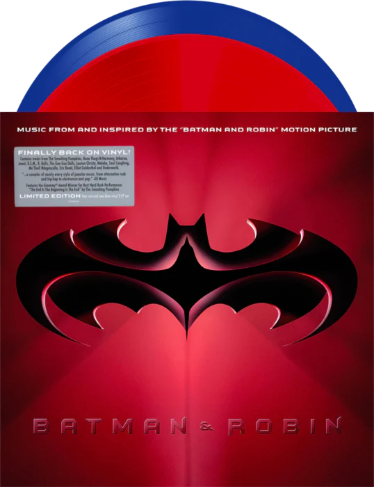 Batman & Robin soundtrack (One Red & One Blue Vinyl) (New vinyl)