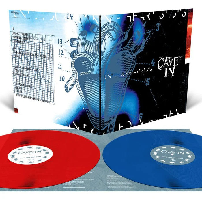 Cave In - Until Your Heart Stops (Reissue) - (New 2LP Blood red/Sea blue edition)