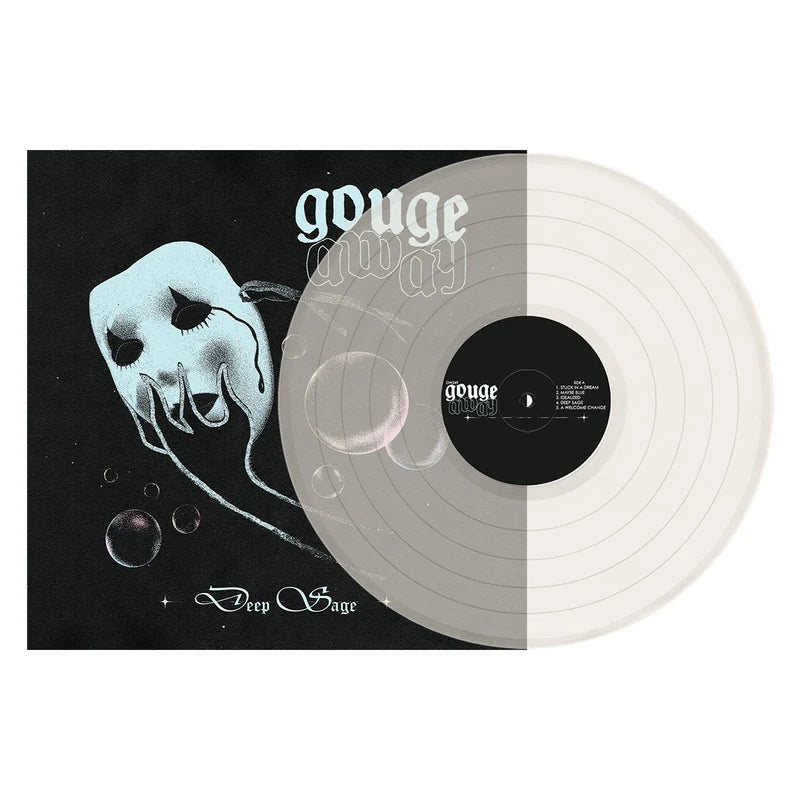 Gouge Away - Deep Sage (Cloudy Clear Vinyl LP) (New vinyl)