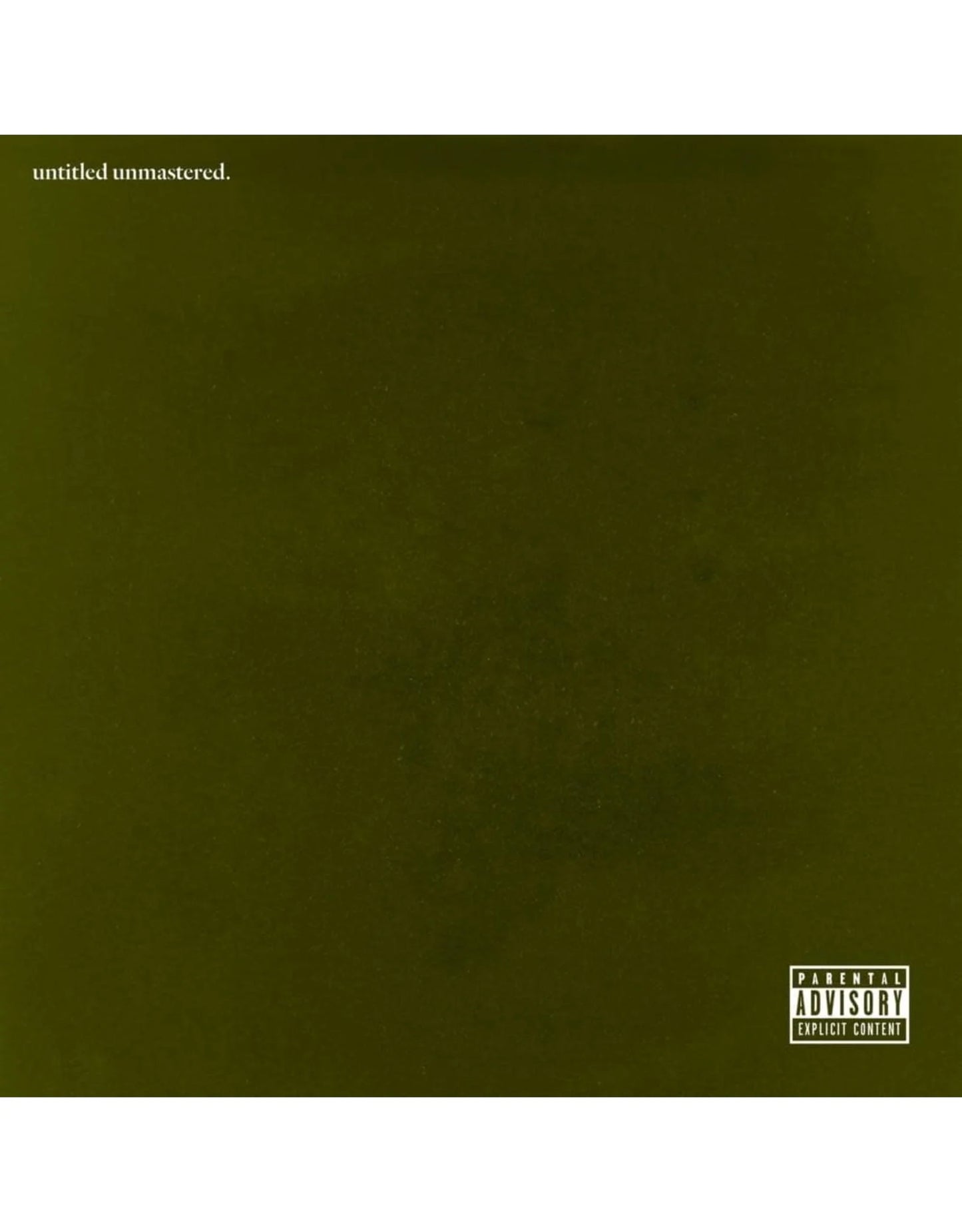 Kendrick Lamar - Untitled Unmastered. (New vinyl)