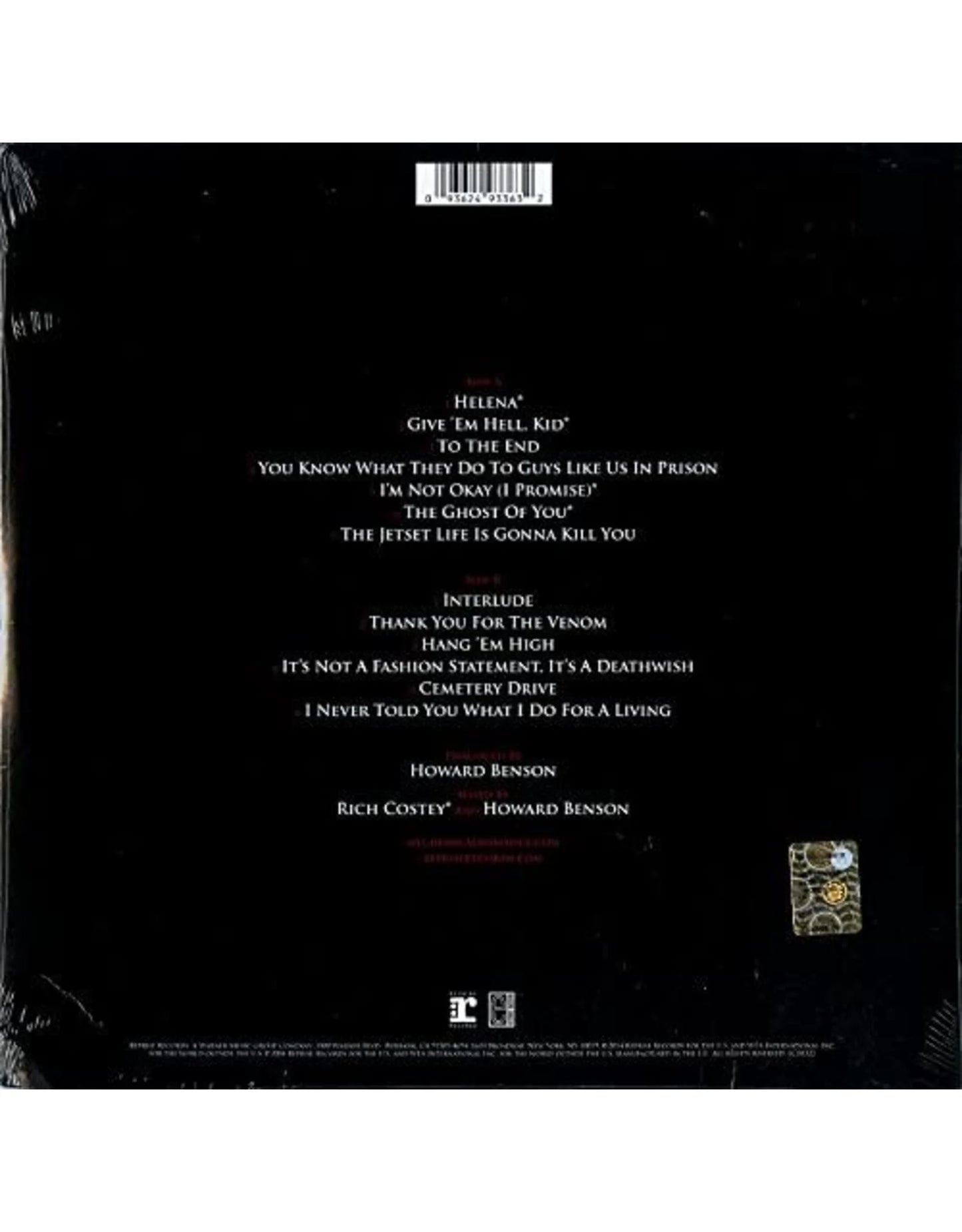 My Chemical Romance - Three Cheers For Sweet Revenge (New Vinyl)