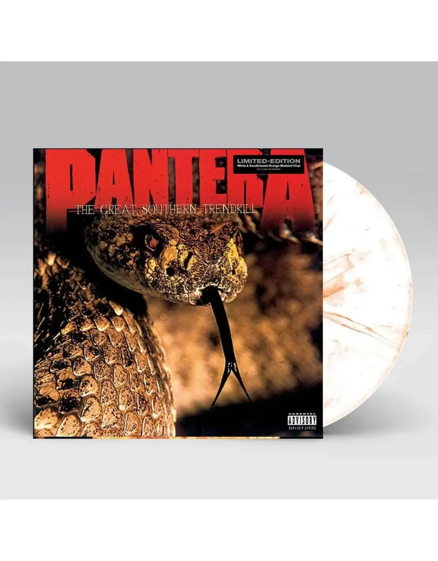 Pantera - The Great Southern Trendkill (Exclusive White & Sandblasted Orange Marbled new Vinyl)
