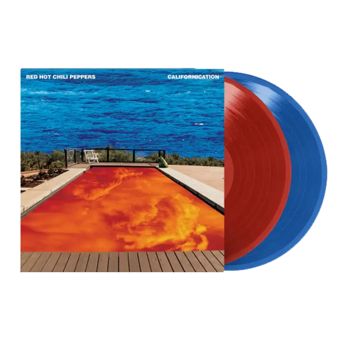Red Hot Chili Peppers - Californication (25th Anniversary Red/Ocean Blue) (New Vinyl)