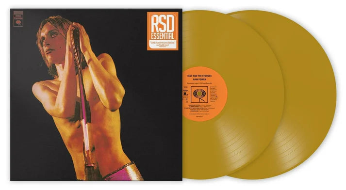 Iggy & The Stooges - Raw Power (50th Anniversary) (New RSD Exclusive Gold Vinyl)