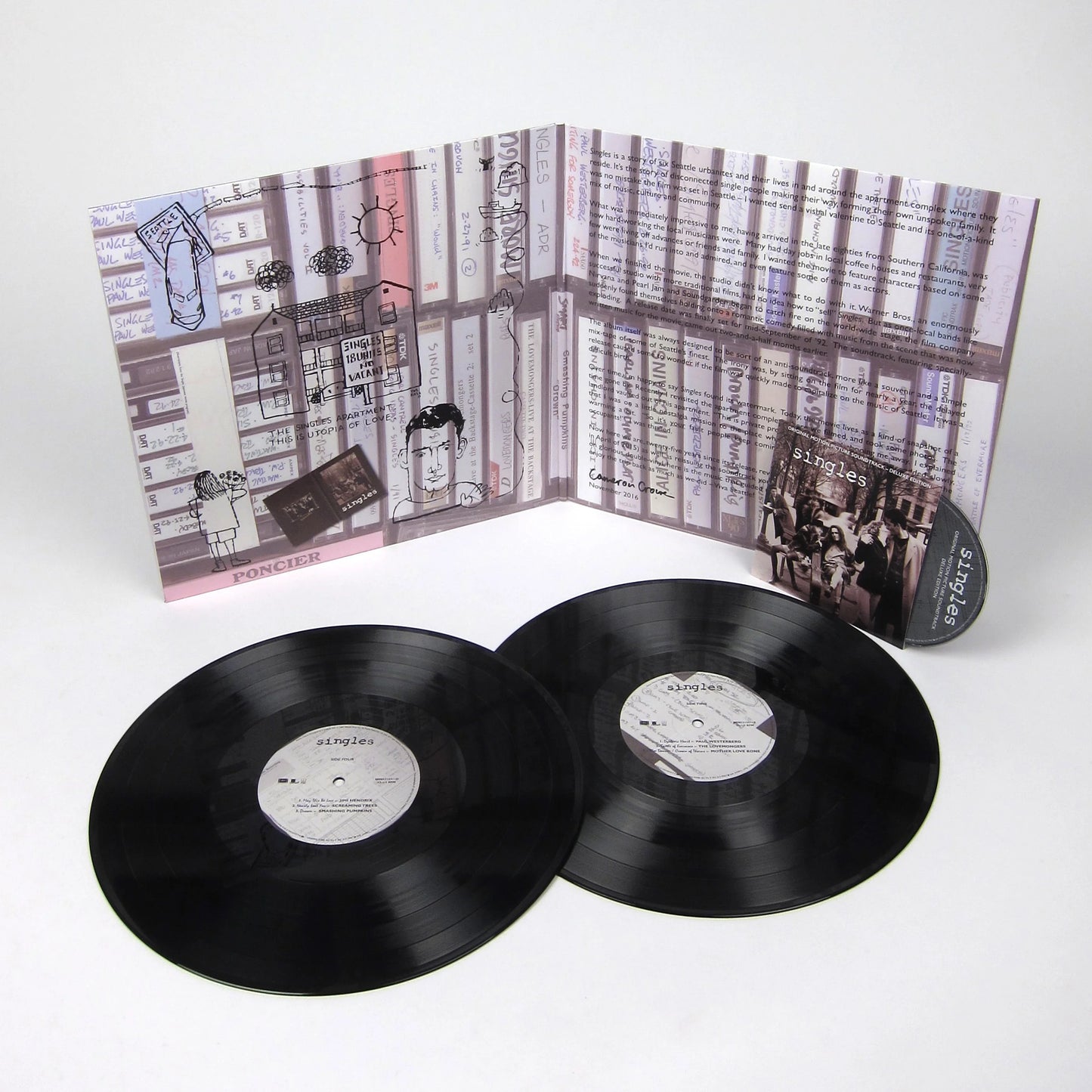 Singles Soundtrack (25th Anniversary Edition) (New Vinyl 2LP+CD)