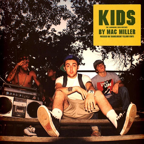 Mac Miller ‎- K.I.D.S. (New Translucent Yellow Vinyl)