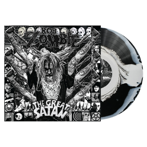 Rob Zombie - The Great Satan (New Indie Exclusive Black/White Swirl Vinyl)