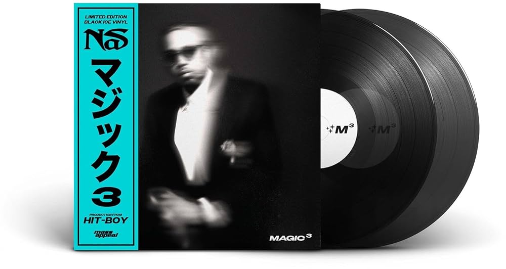 Nas - Magic 3 (New Black Ice Color Vinyl 2LP)