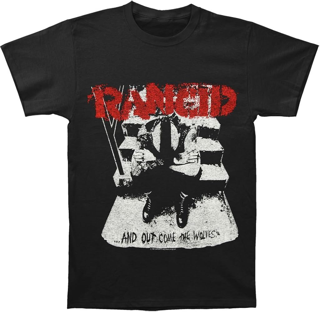 Rancid - And Out Come The Wolves - (New T-shirt) (L - Men's)