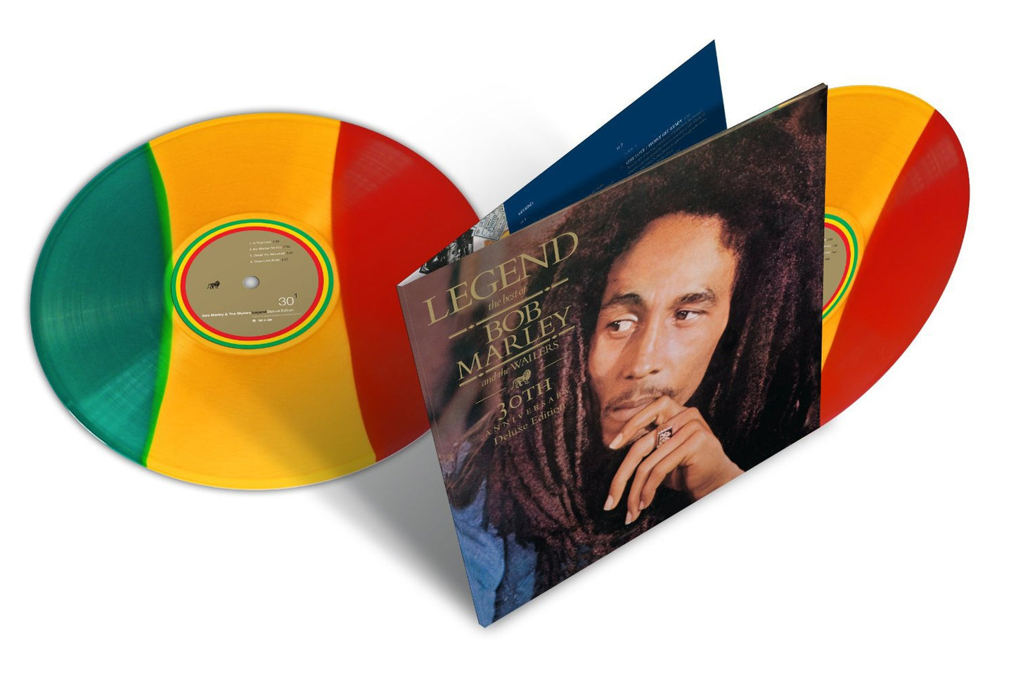 Bob Marley - Legend (2LP, 30th Anniversary Edition , red, yellow & green new vinyl)