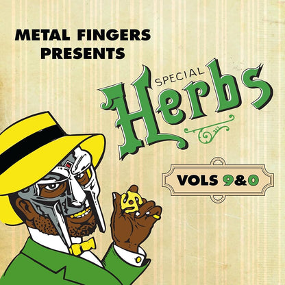 MF Doom - Metal Fingers Presents: Special Herbs Vol 9 & 0 (New Evergreen Vinyl)