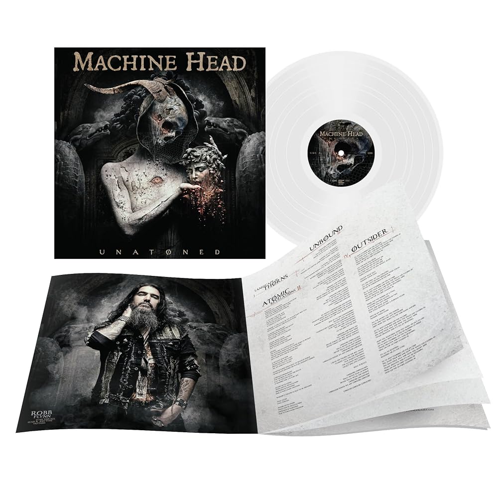 Machine Head - Unatoned  (New Clear Vinyl)