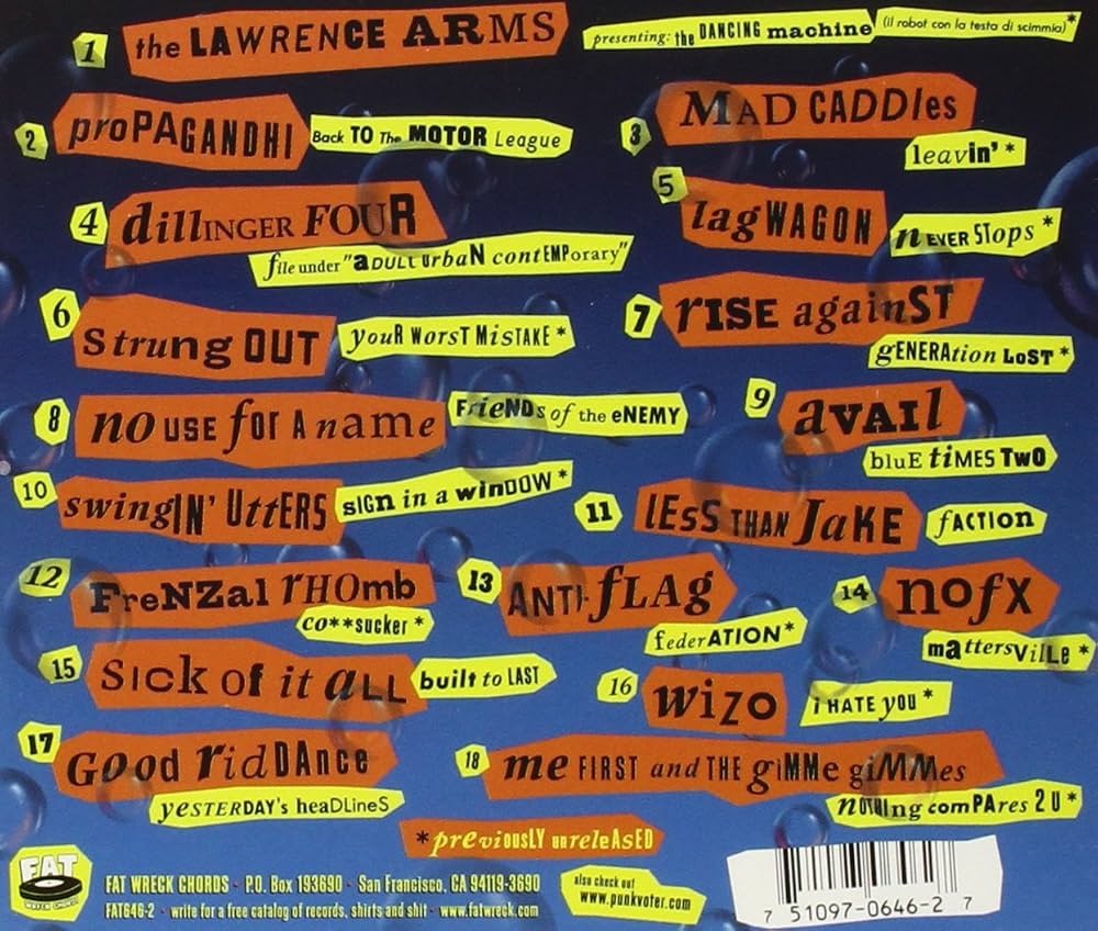 Fat Music Vol. 6: Uncontrollable Fatulence (New vinyl)