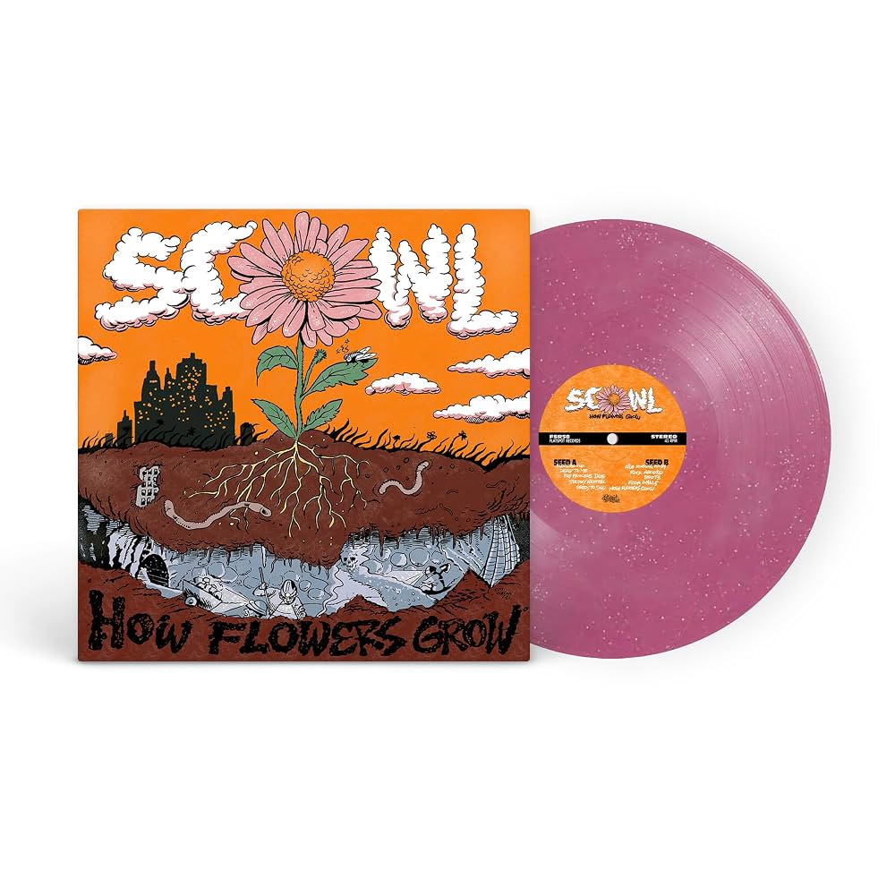 Scowl - How Flowers Grow (New Violet Glitter Vinyl)