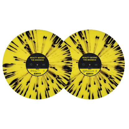The Weeknd - Beauty Behind The Madness (New Special 5th Anniversary Yellow/Black Splatter)
