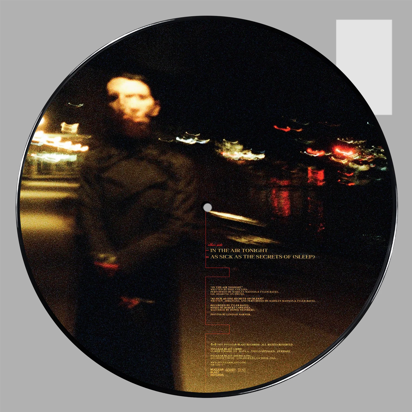 Marilyn Manson - In The Air Tonight (12" Picture Disc Vinyl)