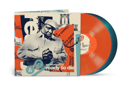 The Notorious B.I.G. - Ready to Die 30th Anniversary Edition (Blue & Orange Vinyl) (New Vinyl)