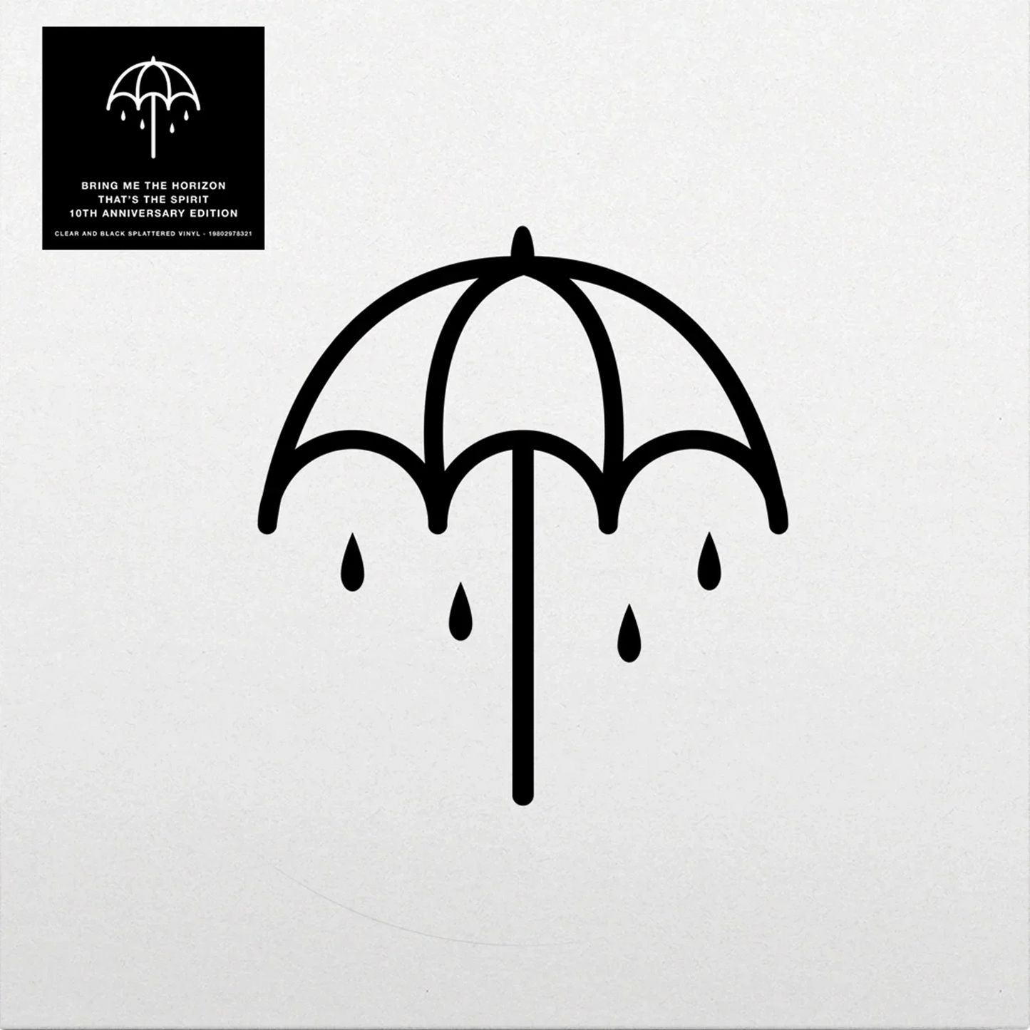 Bring Me The Horizon - That's The Spirit (10th Anniversary Edition) (New Clear/Black splatter Vinyl)
