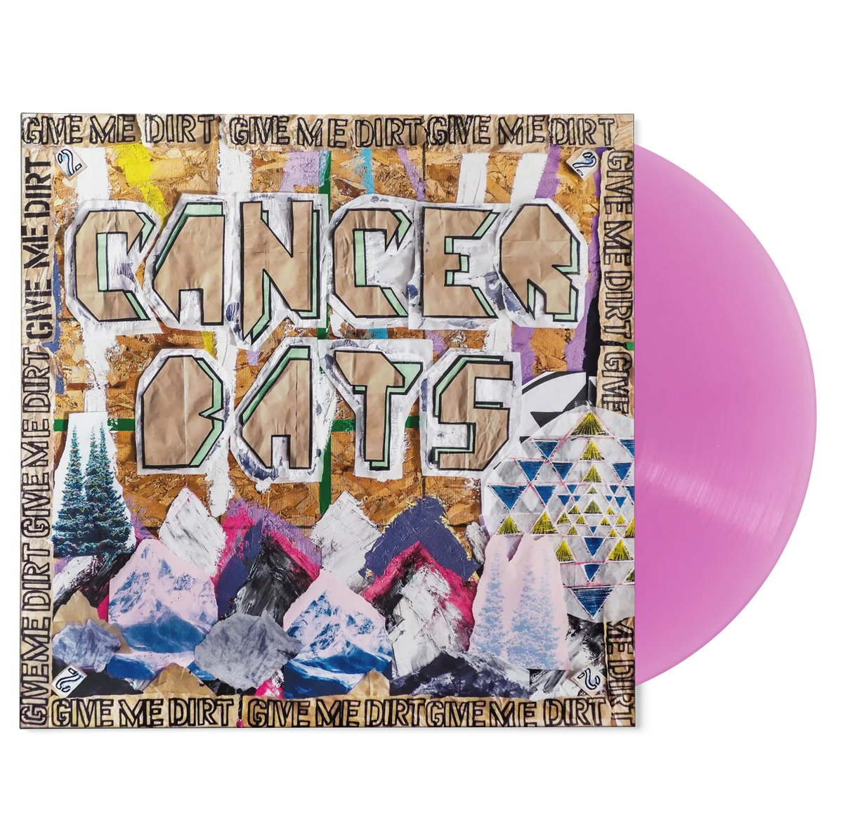 Cancer Bats - Give Me Dirt (Semi-Transparent New Pink Vinyl)
