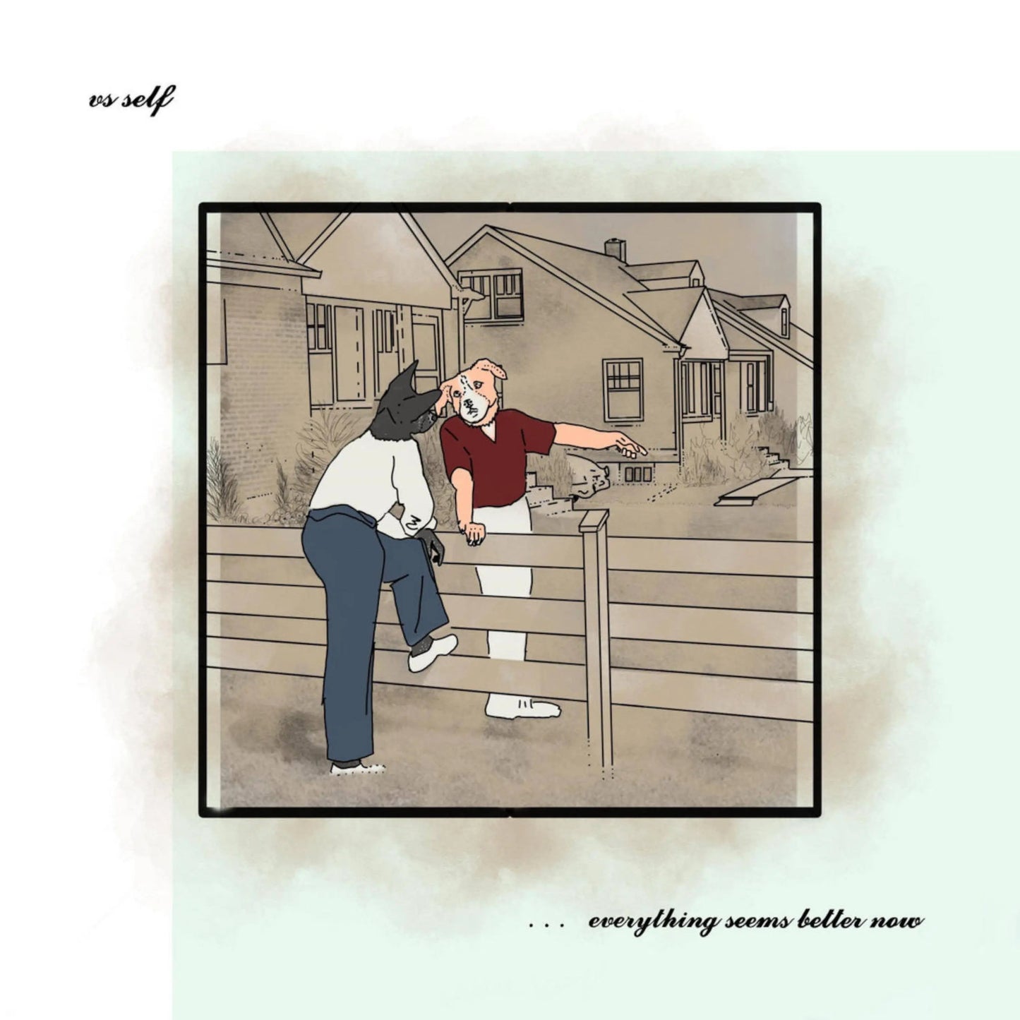 Vs Self - Everything Seems Better Now (New Lavender vinyl)