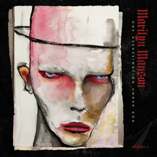 Marilyn Manson - One Assassination Under God - Chapter 1 (Pastel pink w/ blue splatter new vinyl)