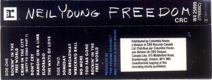 Neil Young – Freedom (Used cassette)