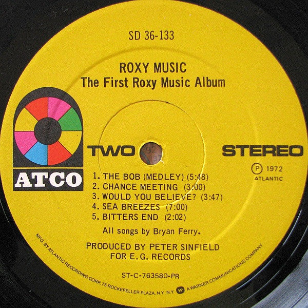 Roxy Music – Roxy Music (Used vinyl)