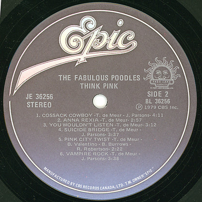Fabulous Poodles – Think Pink (Used vinyl)