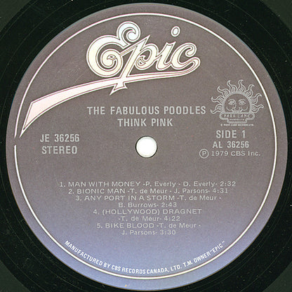 Fabulous Poodles – Think Pink (Used vinyl)