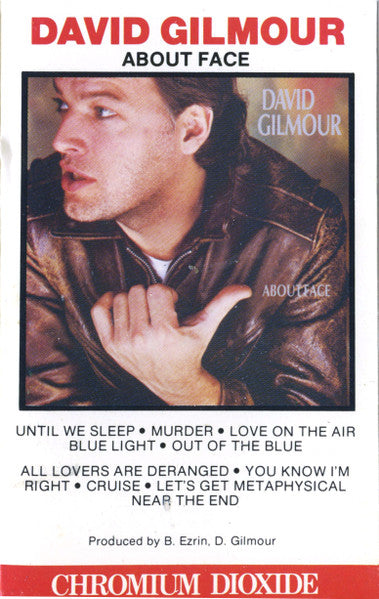 David Gilmour – About Face (Used cassette)