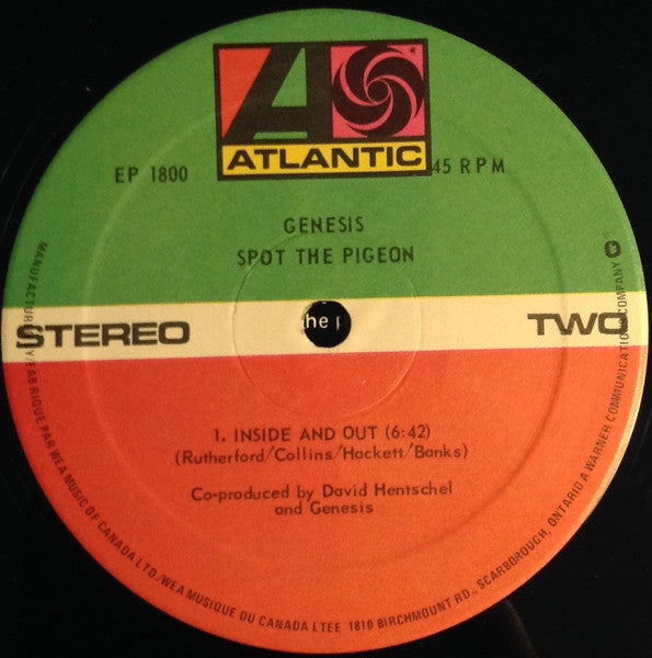 Genesis – Spot The Pigeon (Used vinyl)
