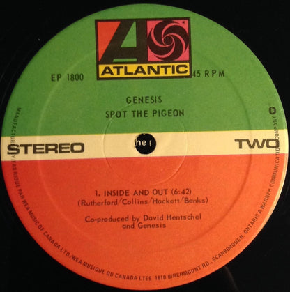 Genesis – Spot The Pigeon (Used vinyl)