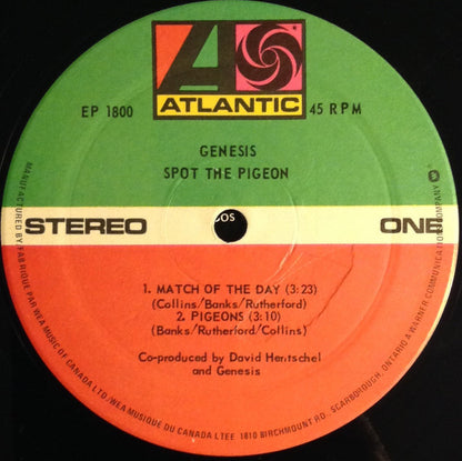 Genesis – Spot The Pigeon (Used vinyl)