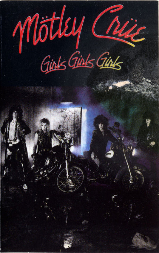 Mötley Crüe ‎– Girls, Girls, Girls (Used cassette)