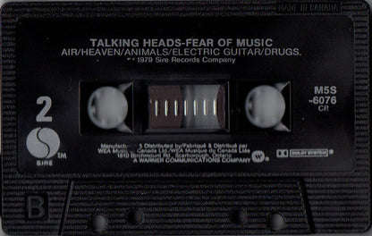 Talking Heads – Fear Of Music (Used cassette)